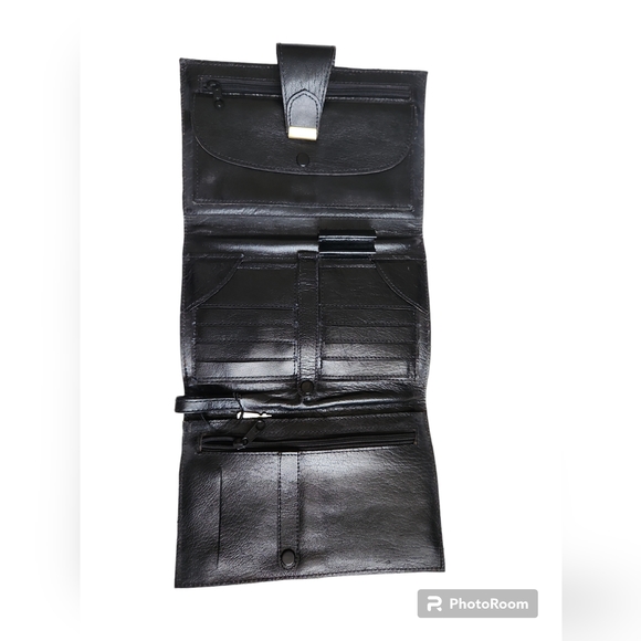 Leather Travel organizer w/Key - Picture 7 of 11